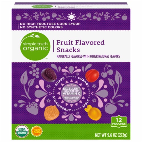 Simple Truth Organic™ Fruit Snacks Perspective: front