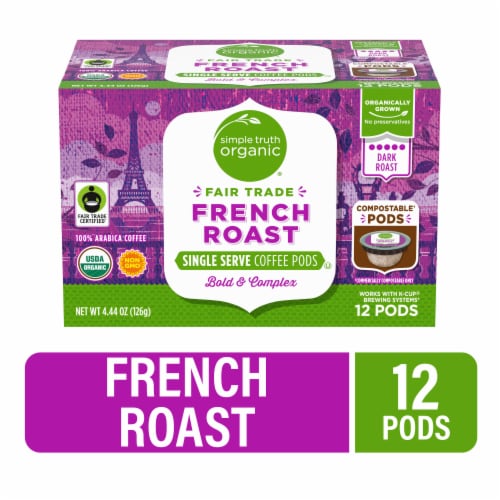 Simple Truth Organic® French Roast Dark Roast Coffee Pods