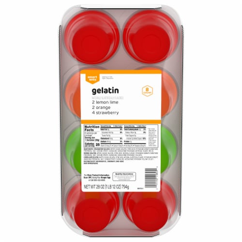 Smart Way™ Assorted Gelatin Cups Perspective: front