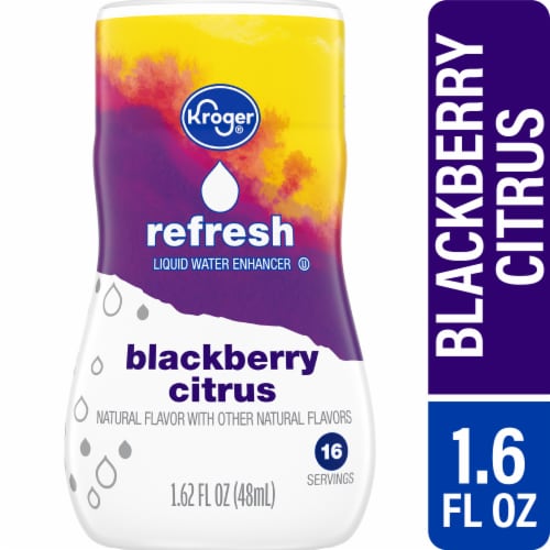 Kroger® Blackberry Citrus Refresh Watern Enhancer Perspective: front