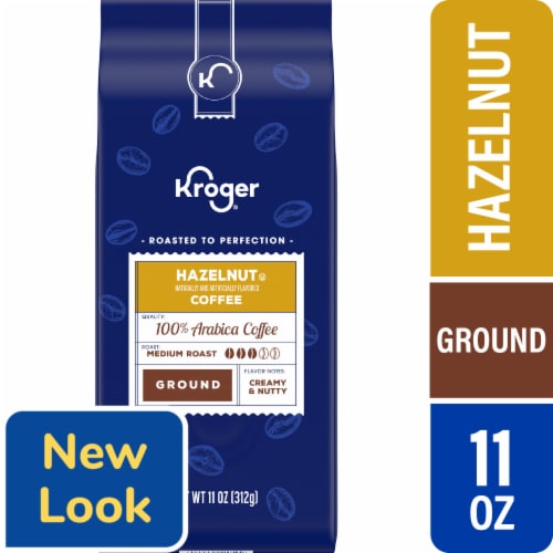 Kroger® Hazelnut Medium Roast Ground Coffee Perspective: front