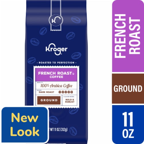 Kroger® French Roast Dark Roast Ground Coffee Perspective: front