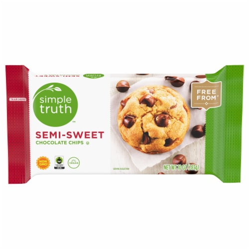 Simple Truth™ Semi-Sweet Chocolate Chips Bar Perspective: front