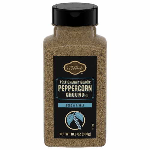 Private Selection® Ground Tellicherry Black Peppercorn Perspective: front