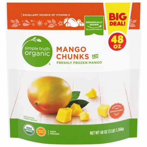 Simple Truth Organic® Freshly Frozen Mango Chunks Perspective: front