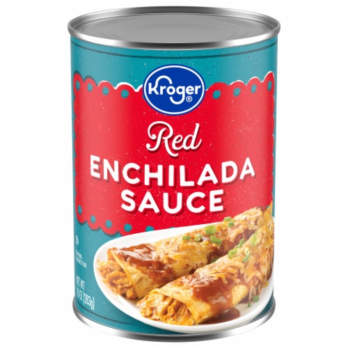 Kroger Red Enchilada Sauce Perspective: front