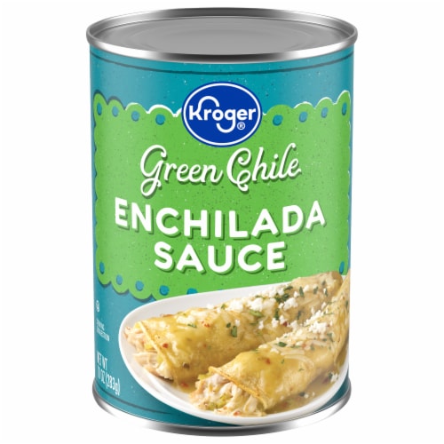 Kroger Green Enchilada Sauce Perspective: front