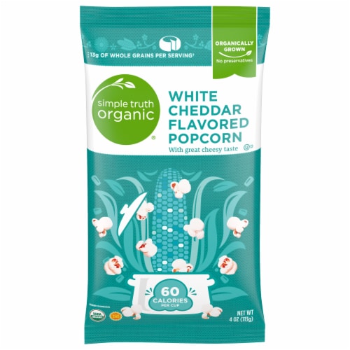 Simple Truth Organic™ White Cheddar Popcorn Perspective: front