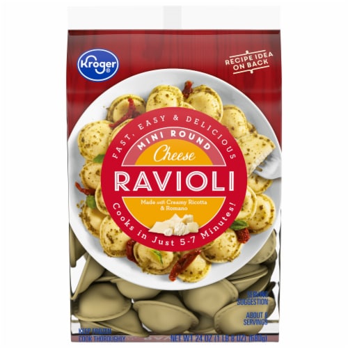 Kroger® Mini Round Cheese Ravioli Perspective: front