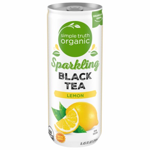 Simple Truth Organic™ Sparkling Lemon Black Tea Perspective: front