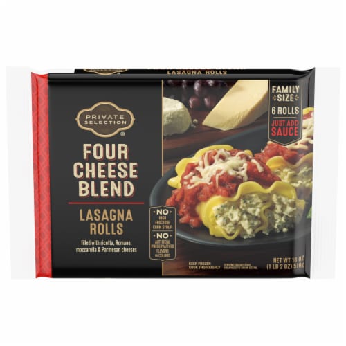 Private Selection® Four Cheese Blend Lasagna Rolls Perspective: front