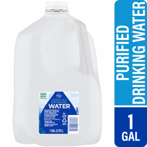 Pure Life Purified Water, 1 Gallon, Plastic Bottled Water Jug