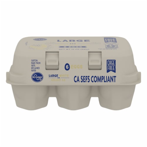 Kroger® Cage Free Grade AA Large Eggs Perspective: front