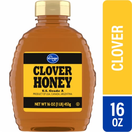 Kroger Clover Honey Perspective: front