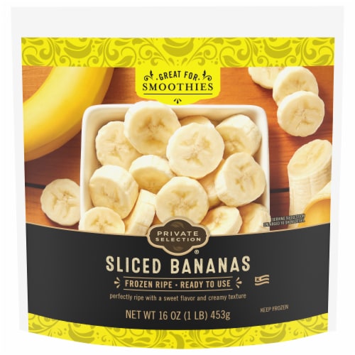 Private Selection® Frozen Sliced Bananas Perspective: front