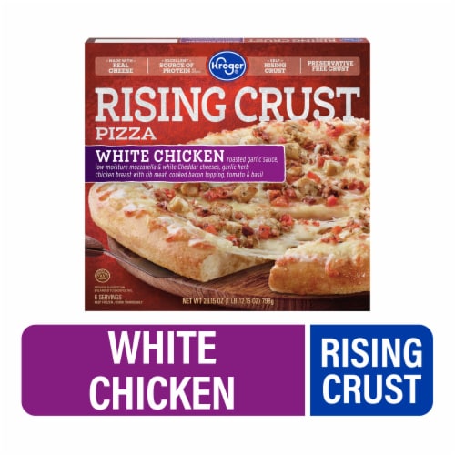 Kroger® White Chicken Rising Crust Frozen Pizza Perspective: front