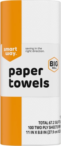 Smart Way™ Big Roll Paper Towels Perspective: front