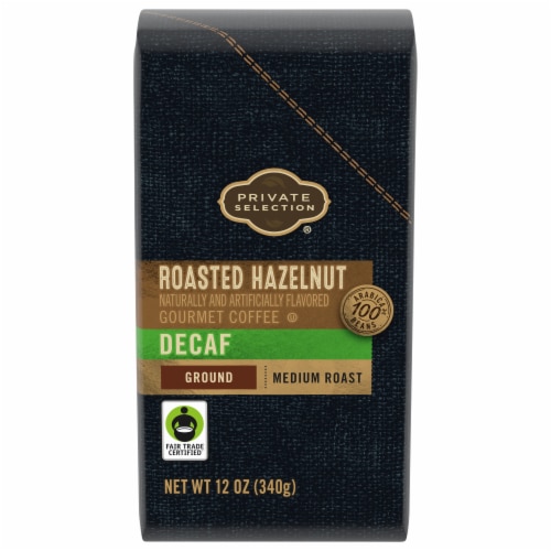Private Selection® Decaf Roasted Hazelnut Medium Roast Ground Coffee Perspective: front