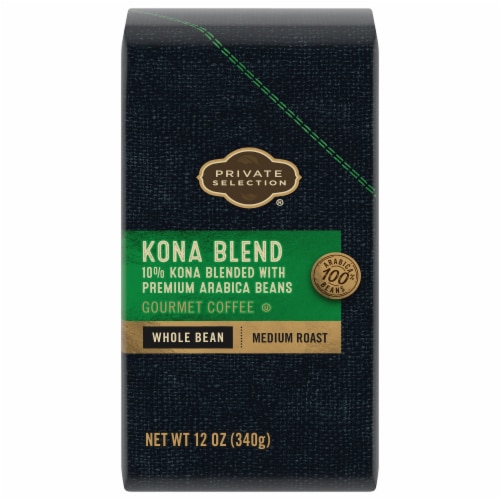 Private Selection® Kona Blend Medium Roast Whole Bean Coffee Perspective: front