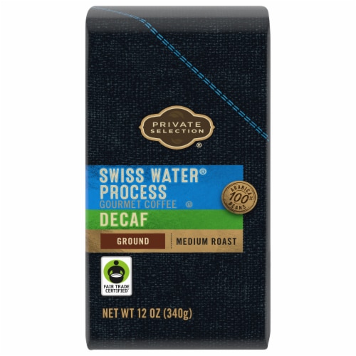 Private Selection® Decaf Swiss Water® Process Medium Roast Ground Coffee, 12 oz Kroger