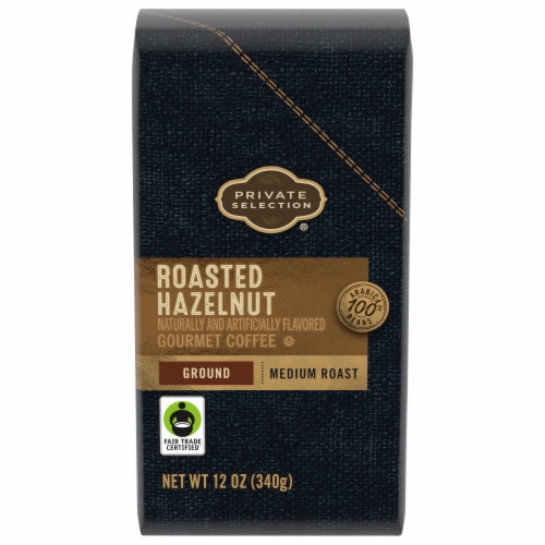 Private Selection® Roasted Hazelnut Medium Roast Ground Coffee Perspective: front