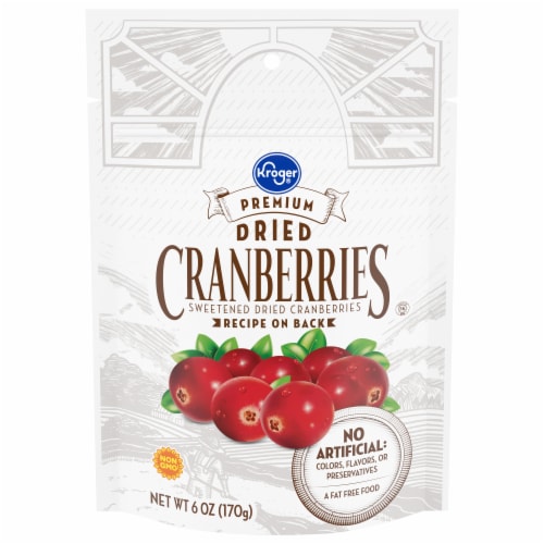 Kroger® Dried Cranberries Perspective: front