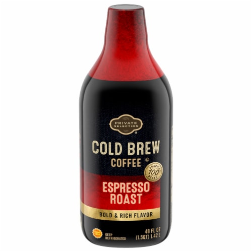 Private Selection Espresso Cold Brew Coffee Perspective: front