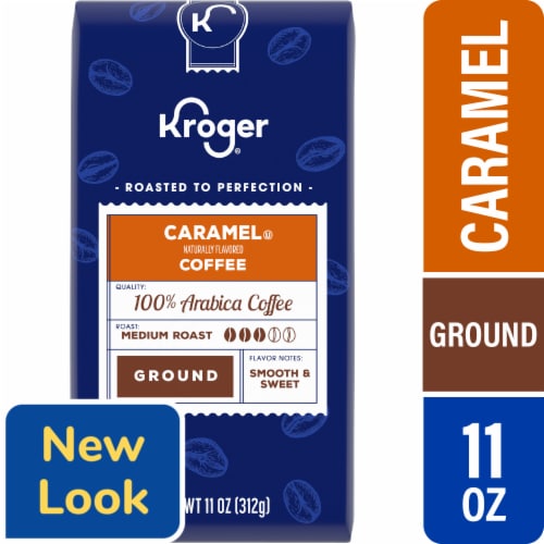 Kroger® Caramel Medium Roast Ground Coffee Perspective: front