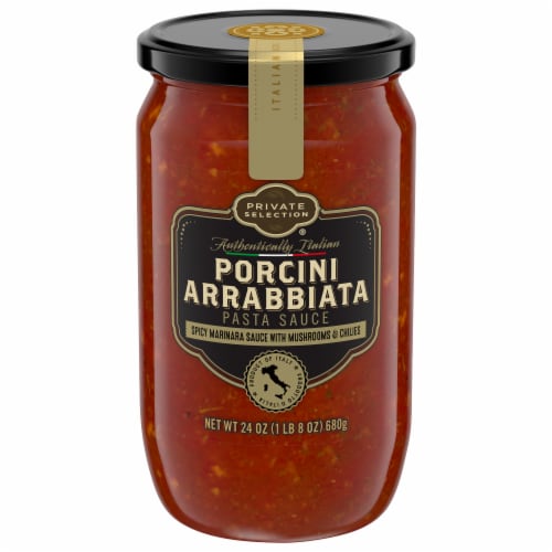 Private Selection® Porcini Arrabbiata Pasta Sauce Perspective: front