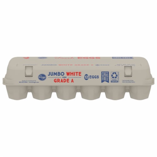 Kroger® Grade A Jumbo Eggs Perspective: front