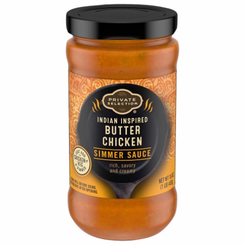 Private Selection® Butter Chicken Simmer Sauce Perspective: front