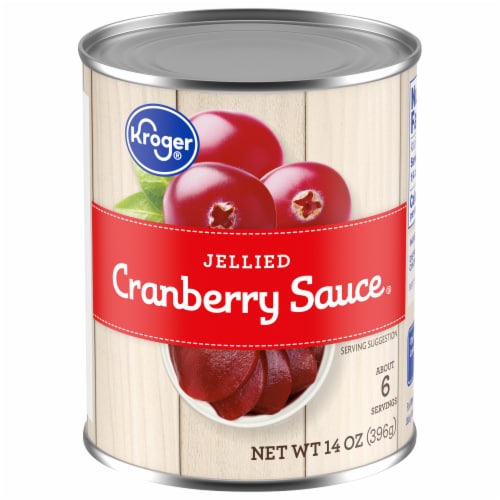 Kroger® Canned Jellied Cranberry Sauce Perspective: front