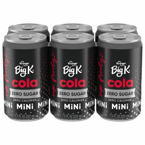 Big Red® Zero Sugar Soda Cans, 12 pk / 12 fl oz - Kroger