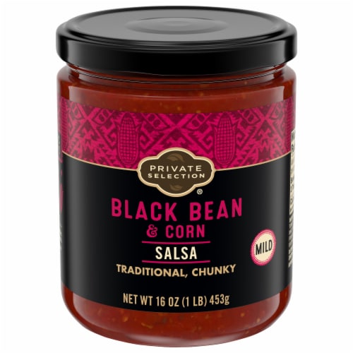 Private Selection® Black Bean & Corn Salsa Perspective: front