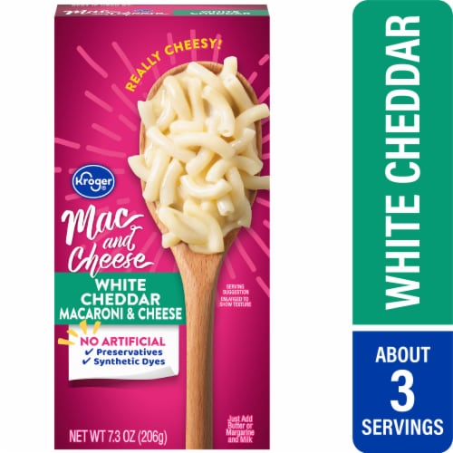 Kroger® White Cheddar Macaroni and Cheese Perspective: front