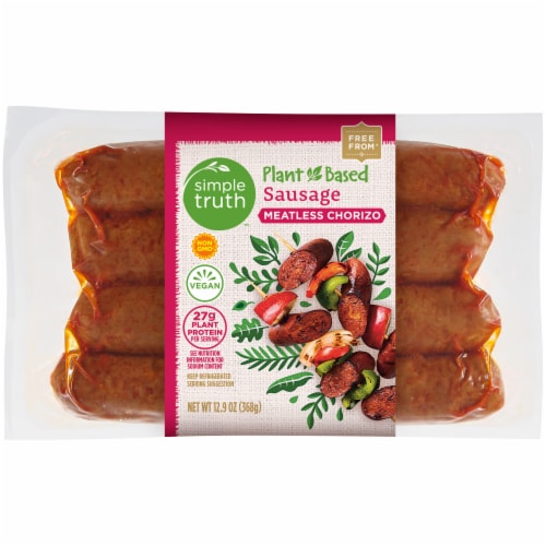Simple Truth™ Plant-Based Chorizo Perspective: front