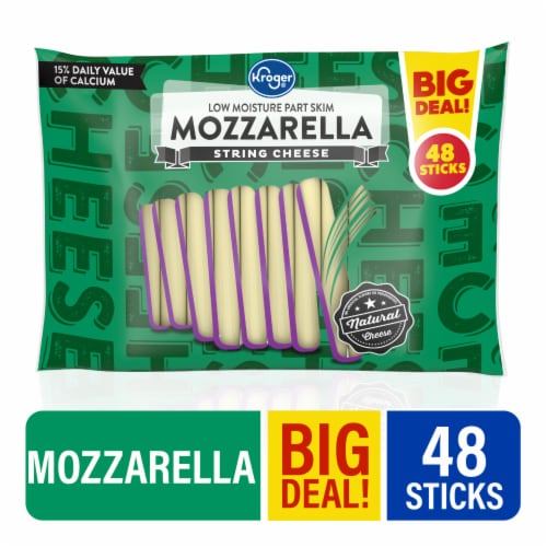 Kroger® Mozzarella String Cheese Perspective: front