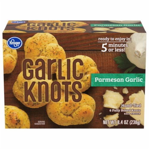 Kroger® Parmesan Garlic Knots Perspective: front