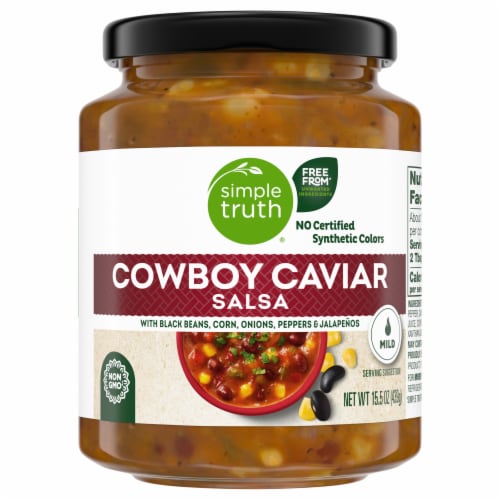 Simple Truth™ Cowboy Caviar Dip Salsa Perspective: front