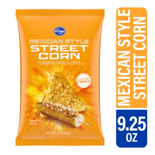 Kroger® Mexican Style Street Corn Tortilla Chips Perspective: front