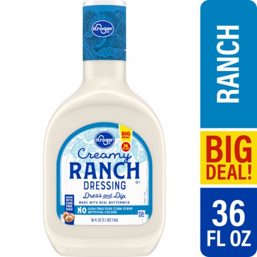Kroger® Creamy Ranch Salad Dressing BIG DEAL! Perspective: front