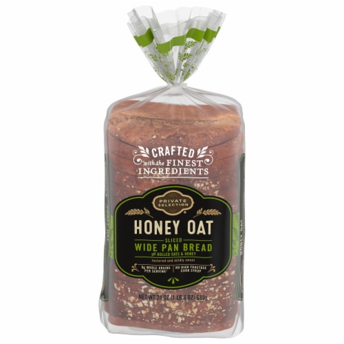Private Selection® Honey Oat Wide Pan Bread Perspective: front