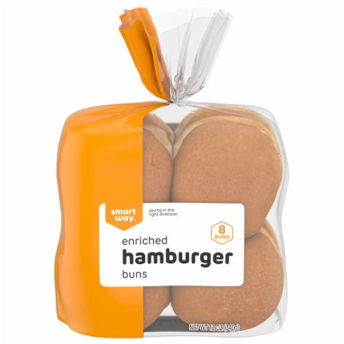 Smart Way™ Enriched Hamburger Buns Perspective: front