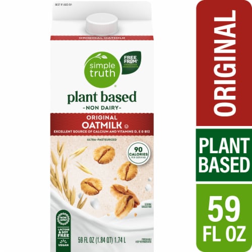Simple Truth® Plant Based Non Dairy Original Oat Milk Perspective: front