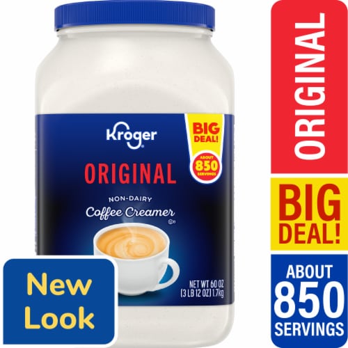 Kroger® Original Non-Dairy Powdered Coffee Creamer BIG DEAL! Perspective: front