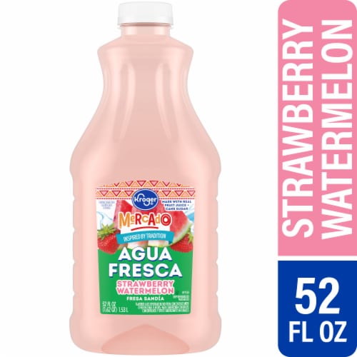 Kroger® Strawberry Watermelon Mercado Agua Fresca Perspective: front