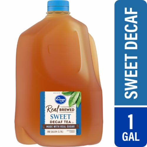 Kroger® Real Brewed Decaffeinated Sweet Iced Tea Gallon Perspective: front