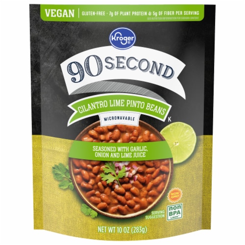 Kroger® Cilantro Lime Pinto Beans Pouch Perspective: front