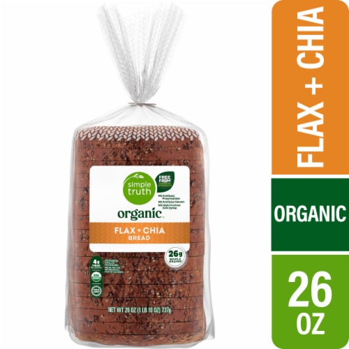Simple Truth Organic® Flax & Chia Bread Perspective: front