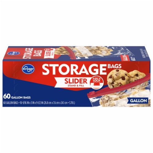 Kroger® Gallon Storage Bag Perspective: front
